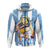 Argentina Copa America 2021 Zip Up Hoodie LT12 - Wonder Print Shop