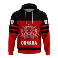 Custom Canada Hockey Team Supporter Fathers Day Hoodie LT12 - Wonder Print Shop