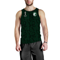 (Custom Personalied) Saudi Arabia Football Fifa World Cup 2022 Men's Tank Top - LT2