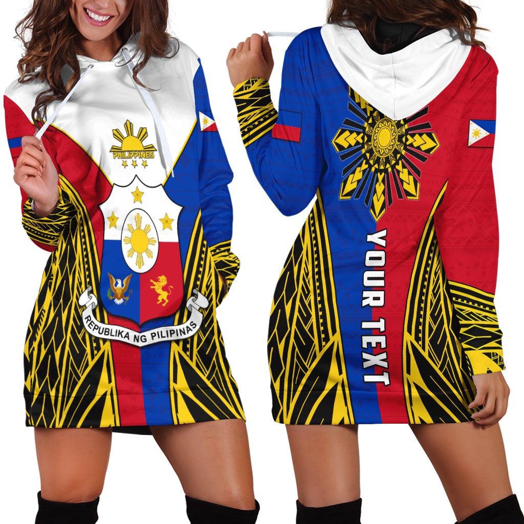 custom-personalised-philippines-hoodie-dress-sun-rayonnant