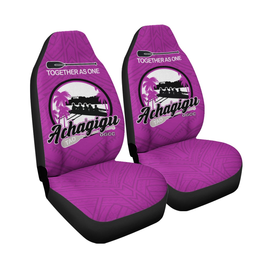 Acha'gigu Guam Canoe Club Car Seat Covers LT12 - Wonder Print Shop