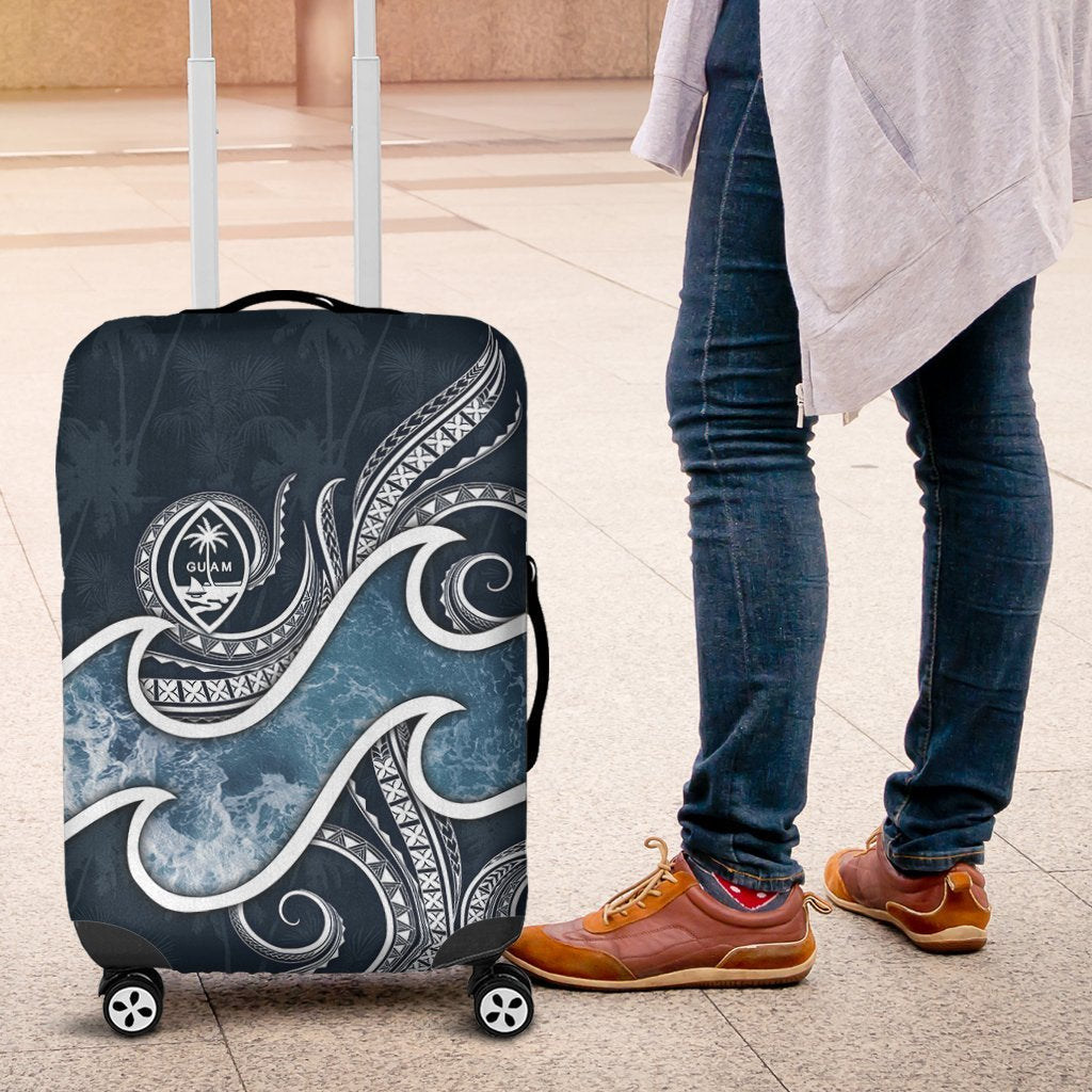 Guam Polynesian Luggage Covers - Ocean Style - Wonder Print Shop