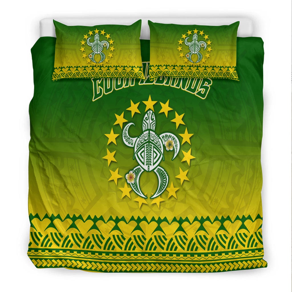Cook Islands Turtle With Tribal Bedding Set LT12 - Wonder Print Shop