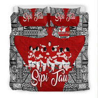 Tonga Rugby Ikale Tahi Sipi Tau Bedding Set - LT2 - Wonder Print Shop