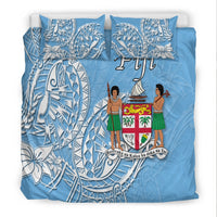 Fiji Bedding Set - Plumeria Tribal LT12 - Wonder Print Shop