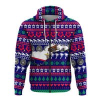 American Samoa Christmas Zip Hoodie Ugly Christmas LT12 - Wonder Print Shop