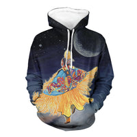 Pow Wow Dancer Native American All Over Hoodie LT10 - Wonder Print Shop