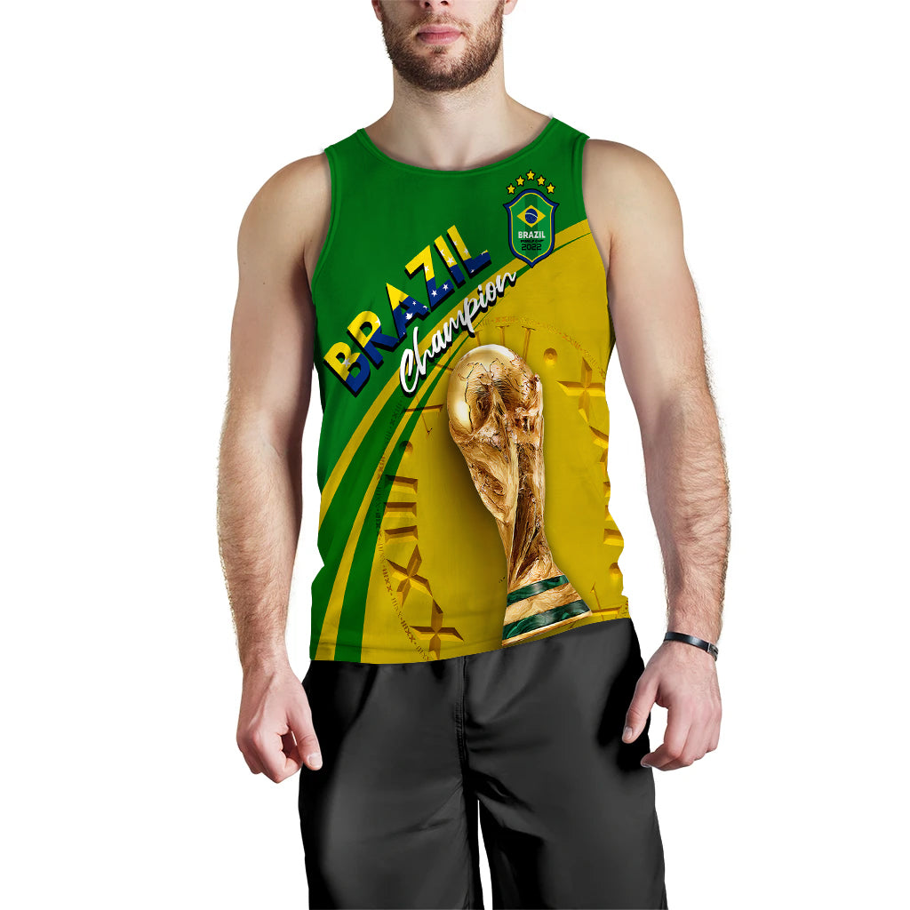Brazil Football World Cup 2022 Men's Tank Top - LT2