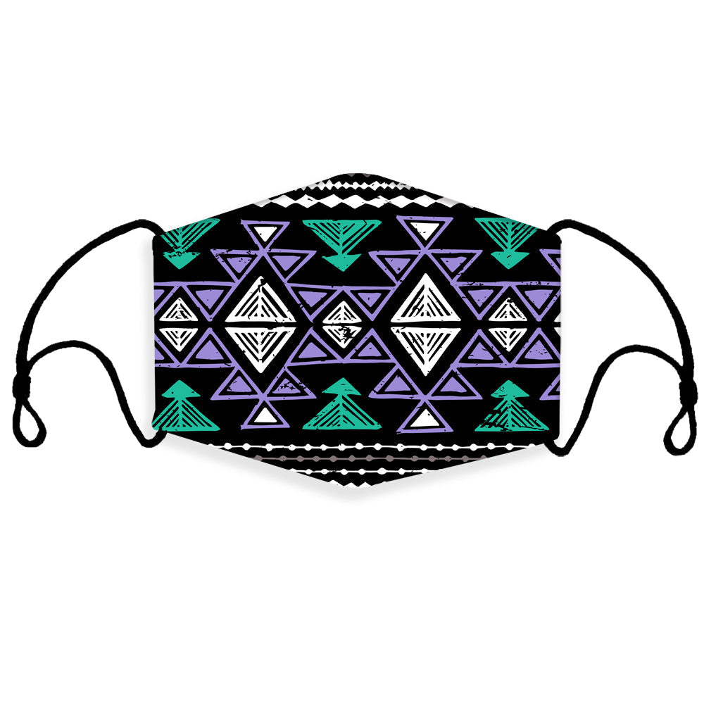 native-american-pattern-blue-pattern-blue-3d-mask-with-1-filter