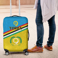 Vanuatu Torba Province Luggage Covers Flag Style LT12 - Wonder Print Shop