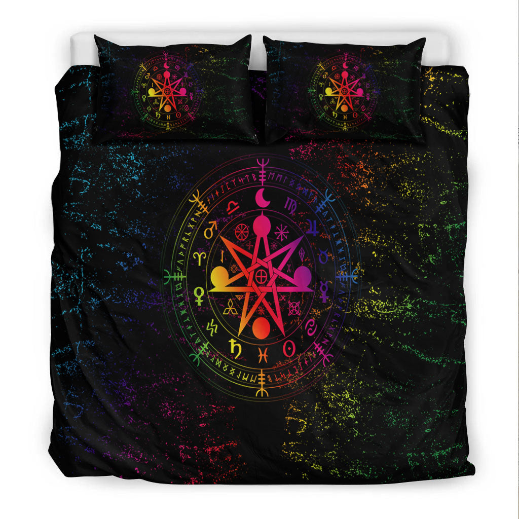 Mystic Wicca Bedding Set LT12 - Wonder Print Shop