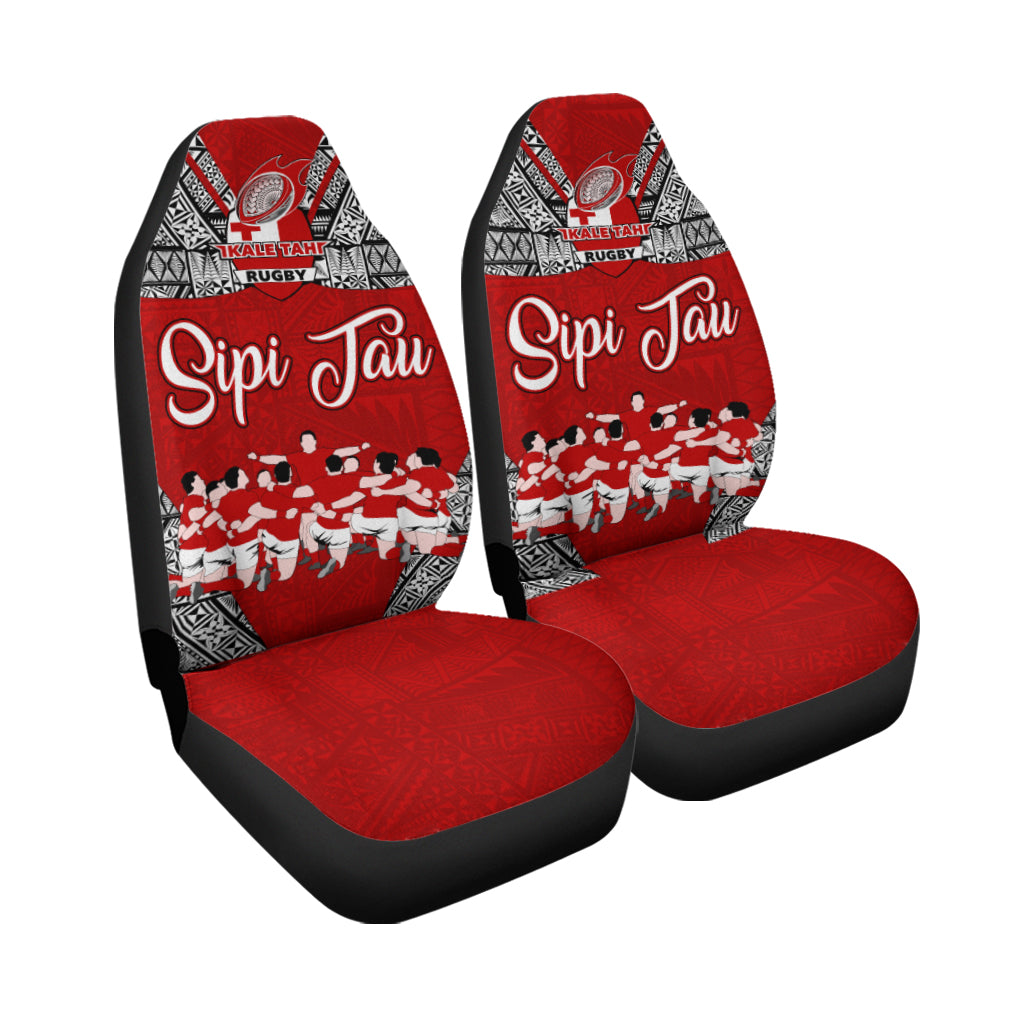 Tonga Rugby Ikale Tahi Sipi Tau Car Seat Covers LT2 - Wonder Print Shop