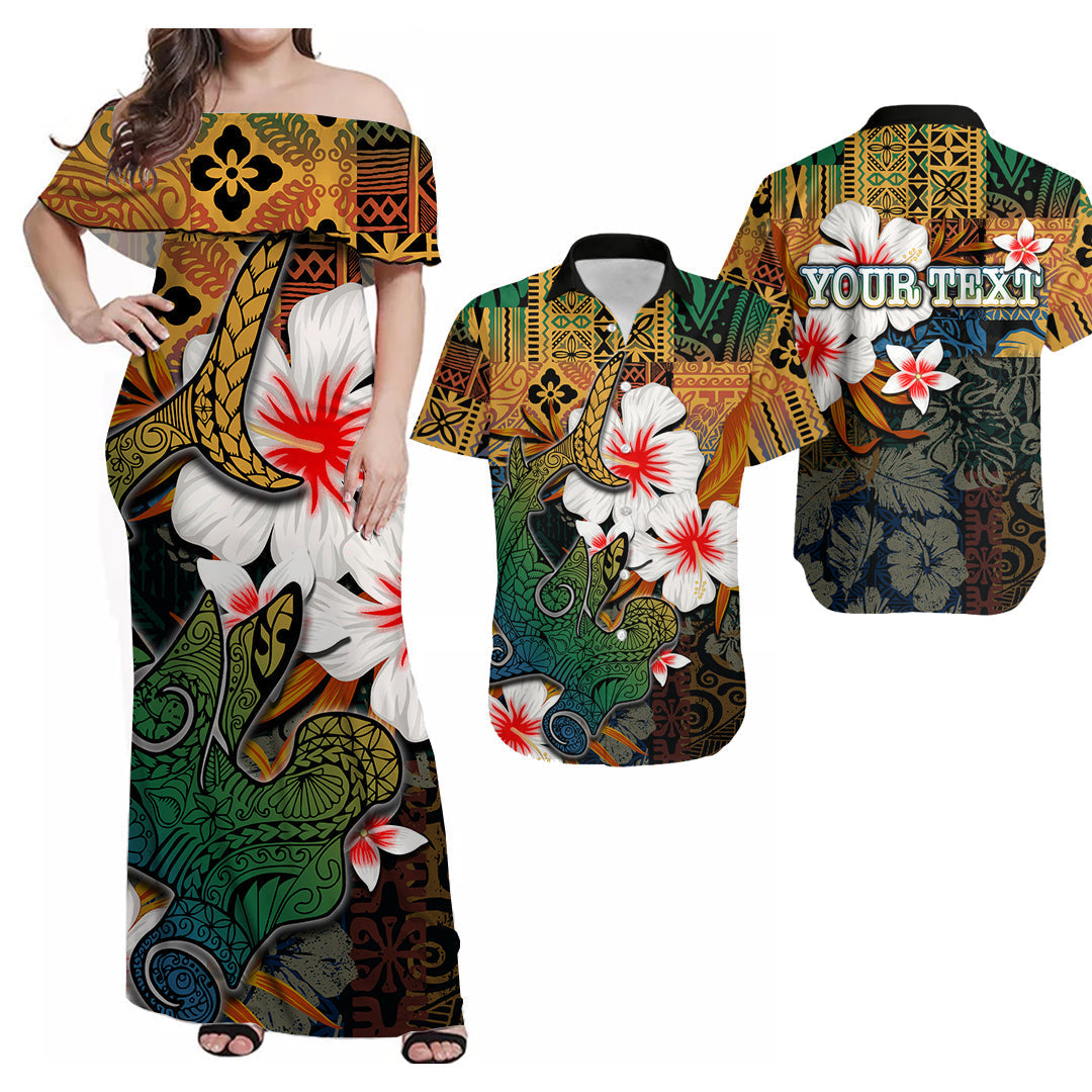 Hammerhead Shark Matching Hawaiian Shirt And Dress Hawaii Style No.4 LT6 - Wonder Print Shop