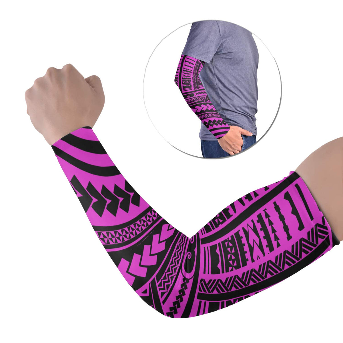 polynesian-tribal-tattoo-arm-sleeve-43-set-of-two-colorful-no37-lt6