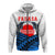 Custom American Samoa Zip Up Hoodie Fagasa Fealofani Samoa LT12 - Wonder Print Shop