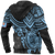 Fiji Polynesian Hoodie Blue Turtle - Wonder Print Shop