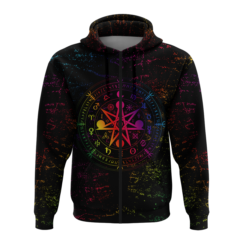 Mystic Wicca Hoodie LT12 - Wonder Print Shop