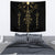 Viking Helm of Awe Gold Art Tapestry LT12 - Wonder Print Shop