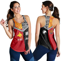 Papua New Guinea Combine New Zealand Maori Aotearoa Heritage Women Tank Top LT12 - Wonder Print Shop