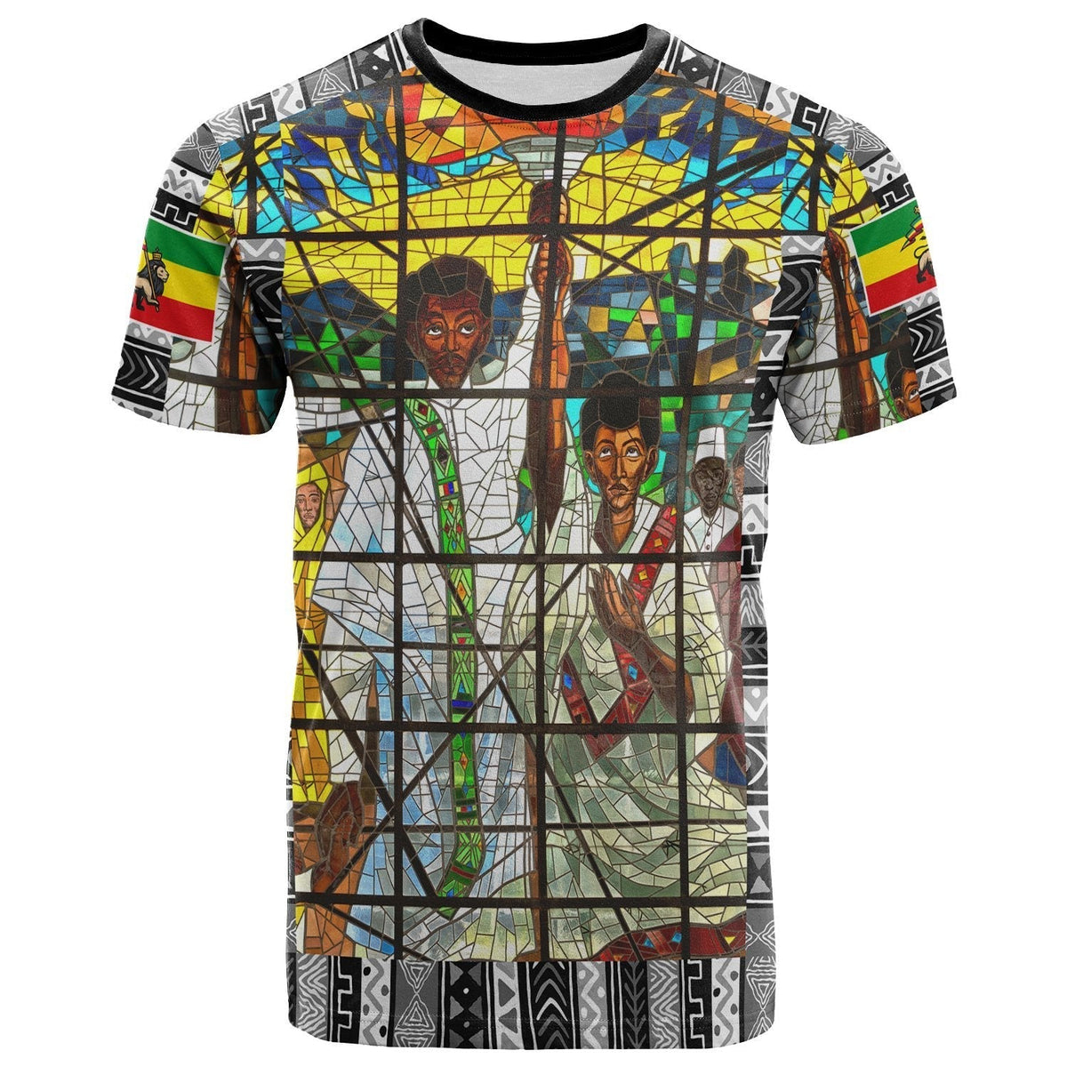 Ethiopia Orthodox T Shirt The Total Liberation Of Africa LT20 - Wonder Print Shop