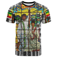 Ethiopia Orthodox T Shirt The Total Liberation Of Africa LT20 - Wonder Print Shop