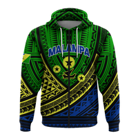 Custom Personalised Malampa Province Vanuatu Tribal Pattern Hoodie LT12 - Wonder Print Shop