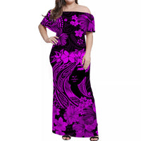 hawaii-off-shoulder-long-dress-polynesia-purple-attractive-hula-girl