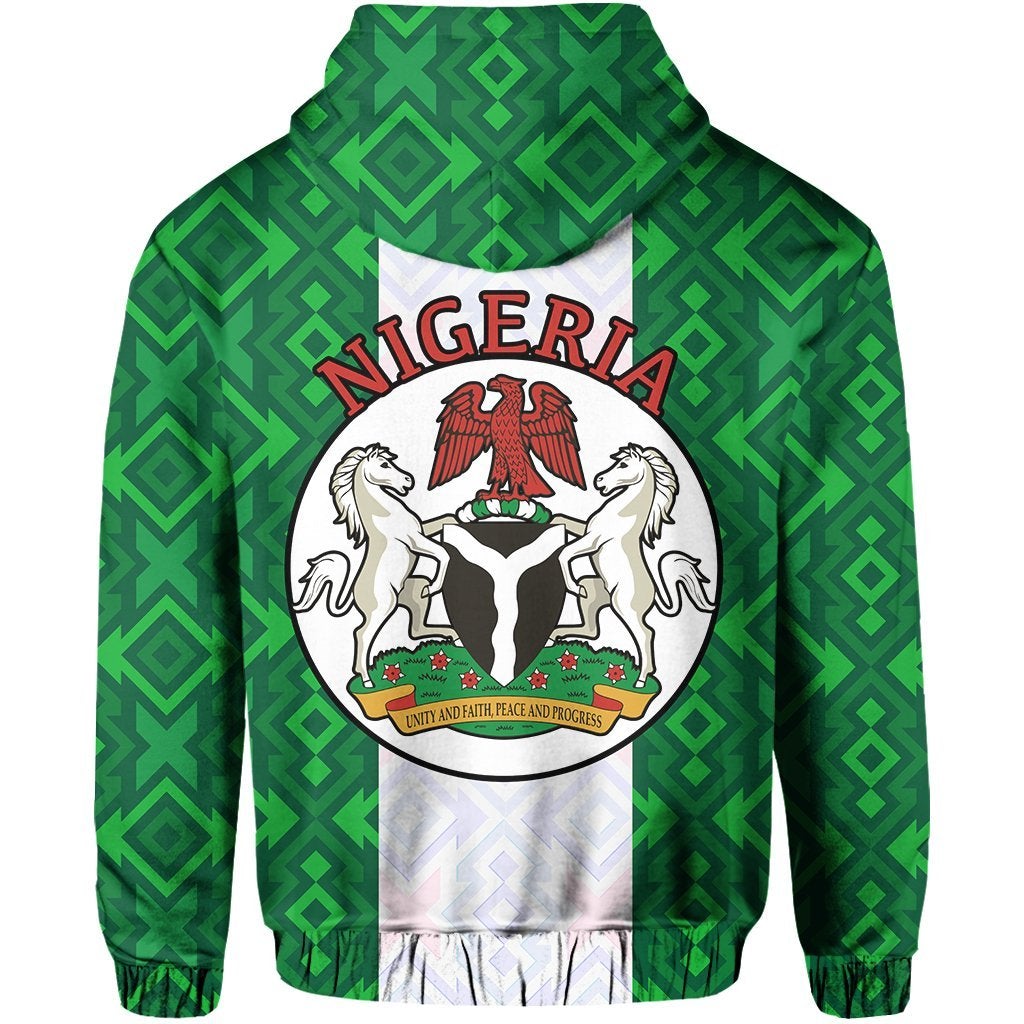 Nigeria African Patterns Hoodie LT20 - Wonder Print Shop