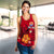 (Custom Personalised) Tahiti Maohi Women Tank Top - Hibiscus With Tribal LT12 - Wonder Print Shop