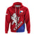 Czech Republic Euro Zip Up Hoodie Flag Style LT12 - Wonder Print Shop