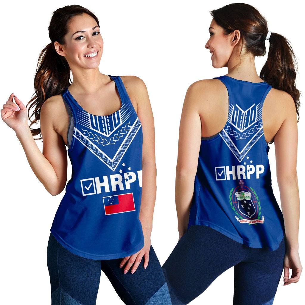HRPP Samoa Women Tank Top - Samoan Tribal LT12 - Wonder Print Shop