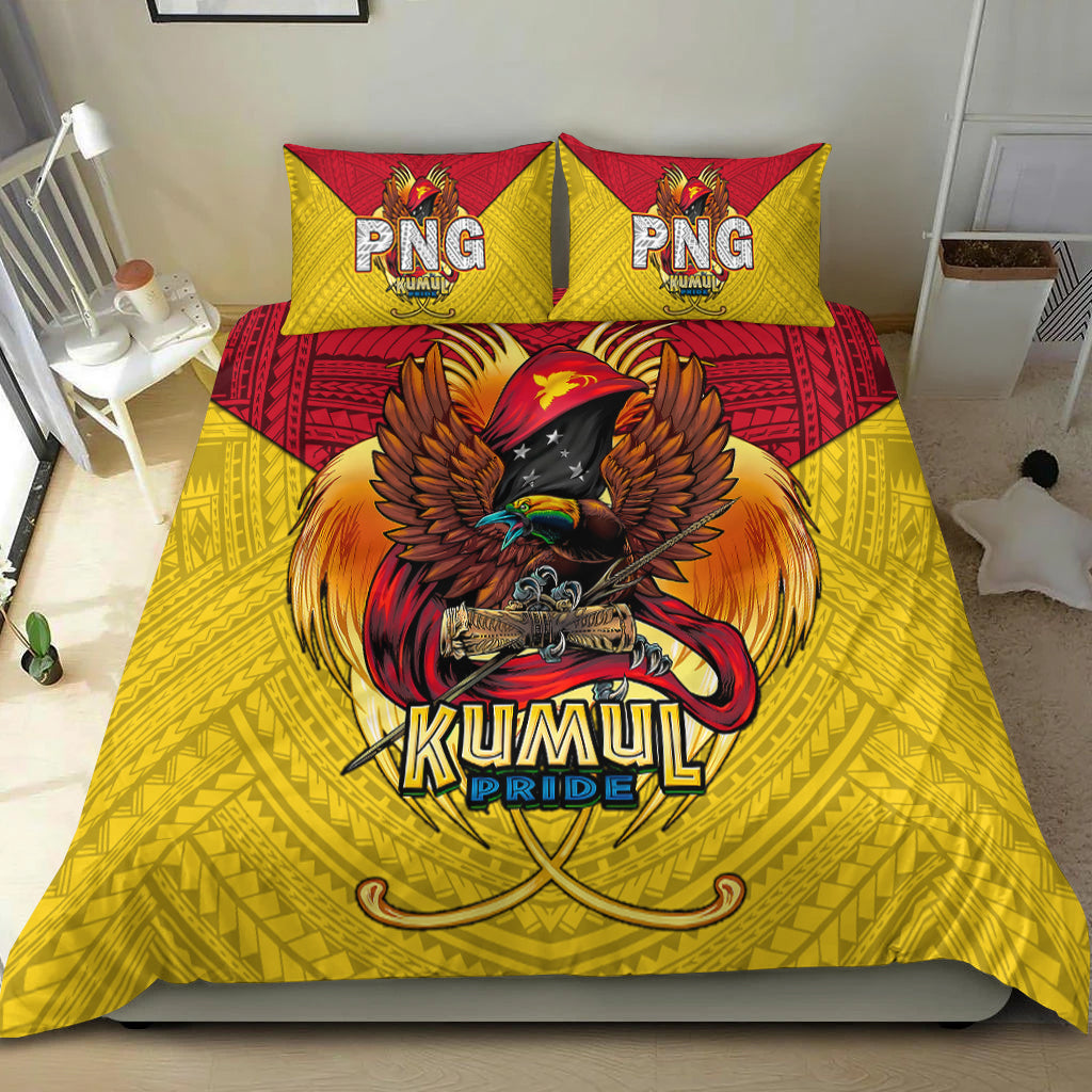 Papua New Guinea Rugby Kumul Pride Bedding Set - LT2 - Wonder Print Shop