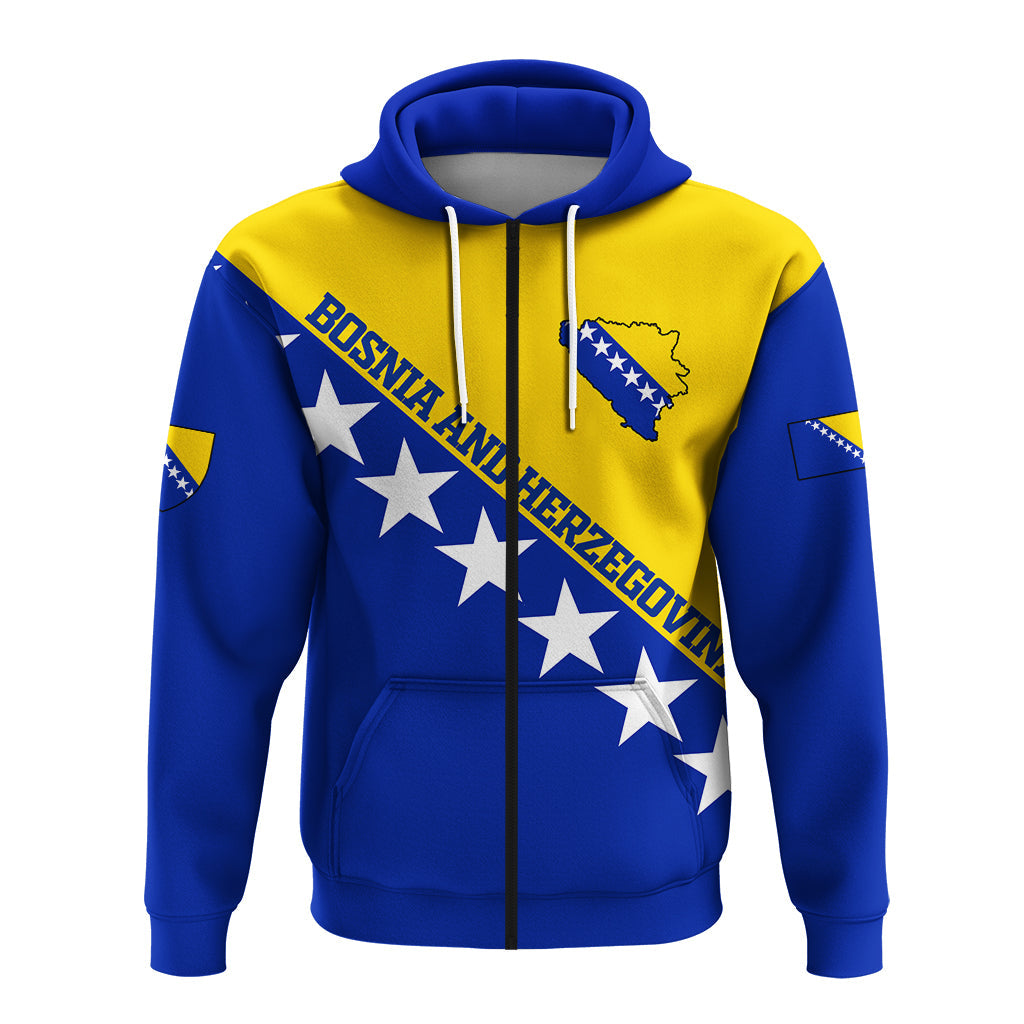 Bosnia and Herzegovina Pride Hoodie LT12 - Wonder Print Shop