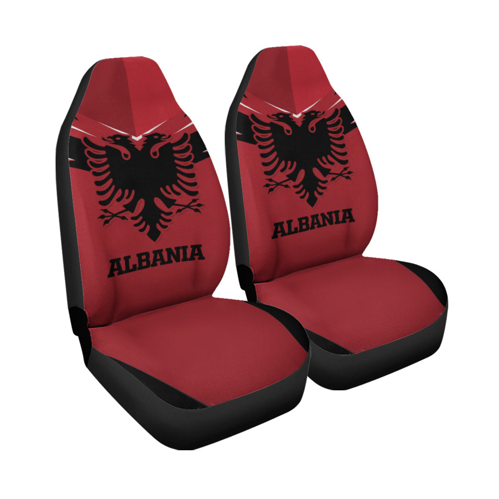 Albania Pride Car Seat Covers LT12 - Wonder Print Shop
