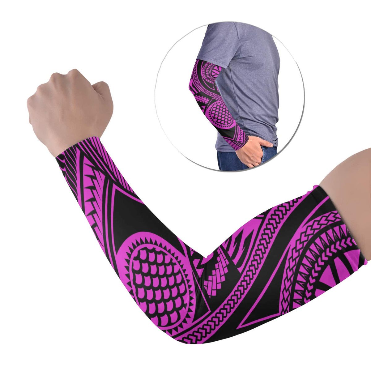 polynesian-tribal-tattoo-arm-sleeve-43-set-of-two-colorful-no5-lt6
