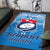 Samoa Rugby Toa Samoa Blue Style Area Rug LT2 - Wonder Print Shop