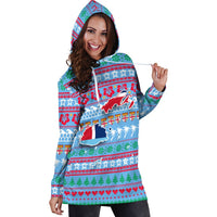 Fiji Christmas Hoodie Dress - Ugly Christmas LT12 - Wonder Print Shop