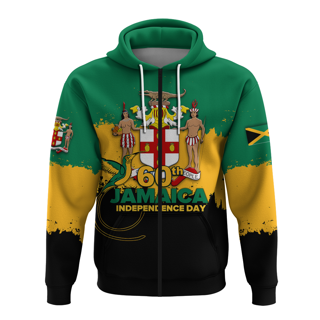 Jamaica 60th Anniversary Independence Day Hoodie LT12 - Wonder Print Shop