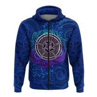 Celtic Pentagram With Triskele Hoodie LT12 - Wonder Print Shop