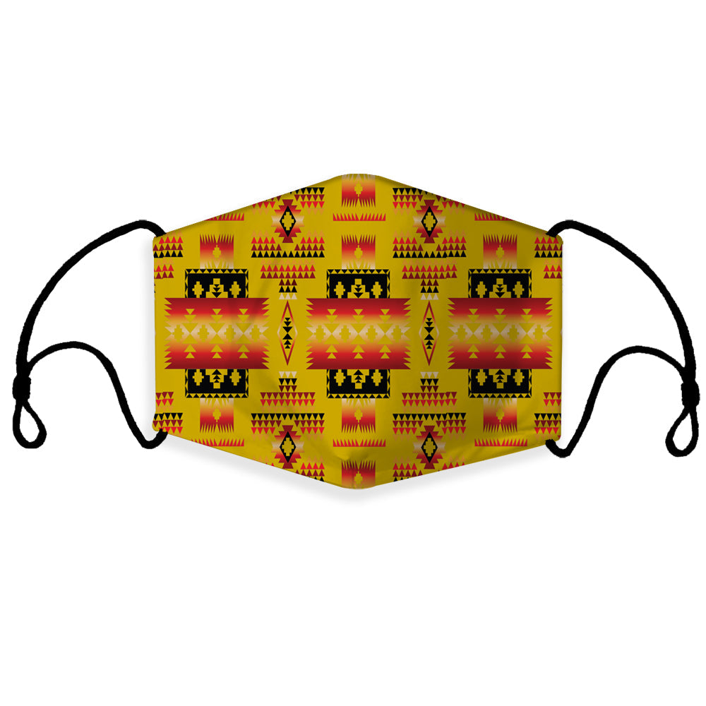 yellow-tribes-pattern-native-american-3d-mask-with-1-filter