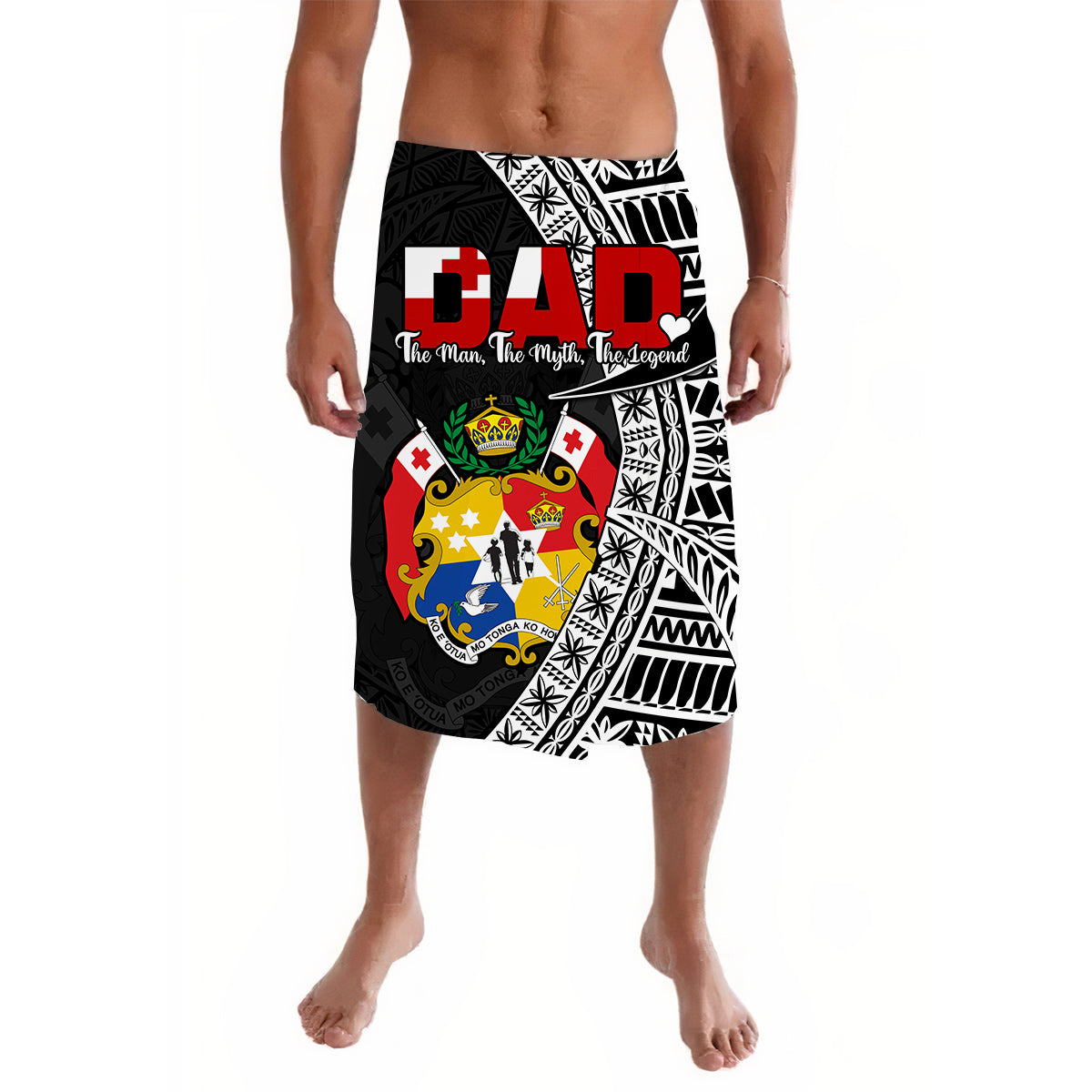 Tonga Lavalava Happy Tongan Fathers Day Ver.01 LT13 - Wonder Print Shop