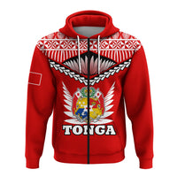Tonga Zip Up Hoodie Tongan Pride LT12 - Wonder Print Shop