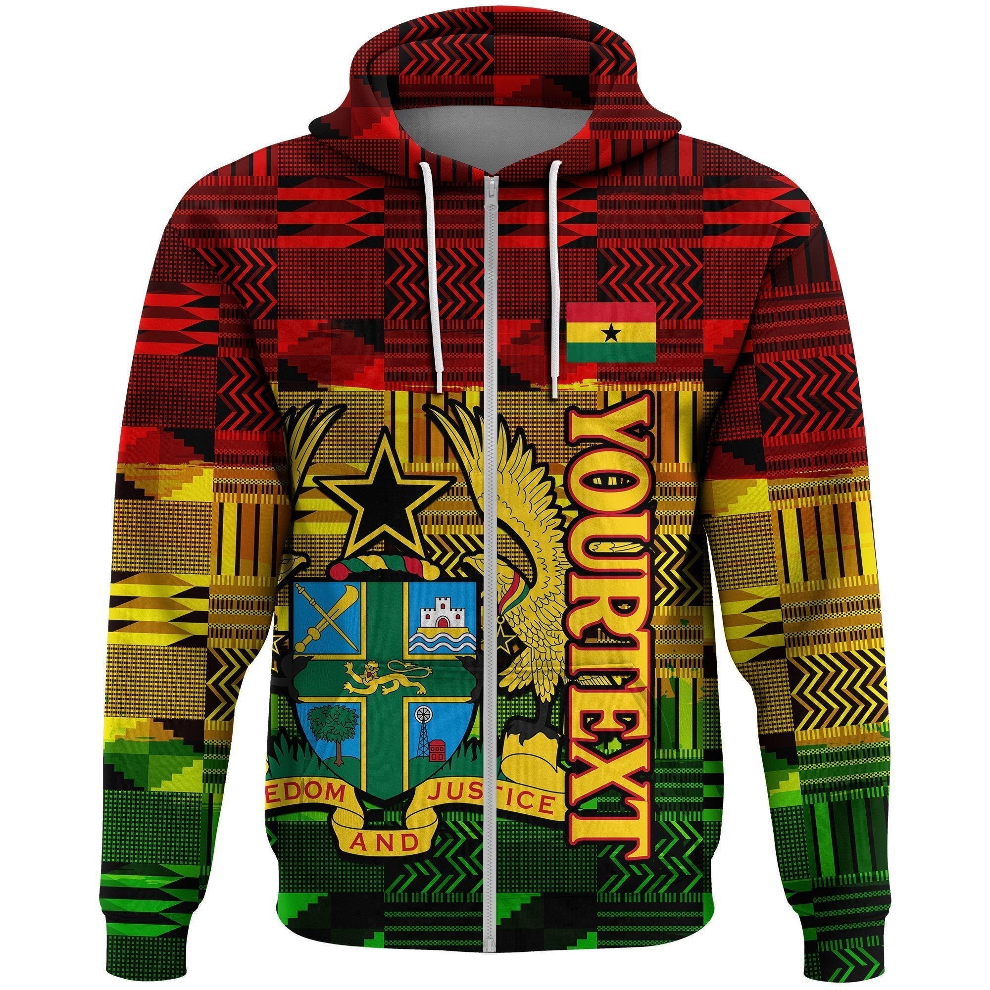 african-hoodie-ghana-kente-customize-zip-hoodie