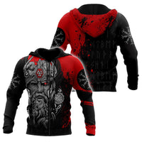 Viking Clothing Viking Odin 3D Hoodie RLT12 - Wonder Print Shop