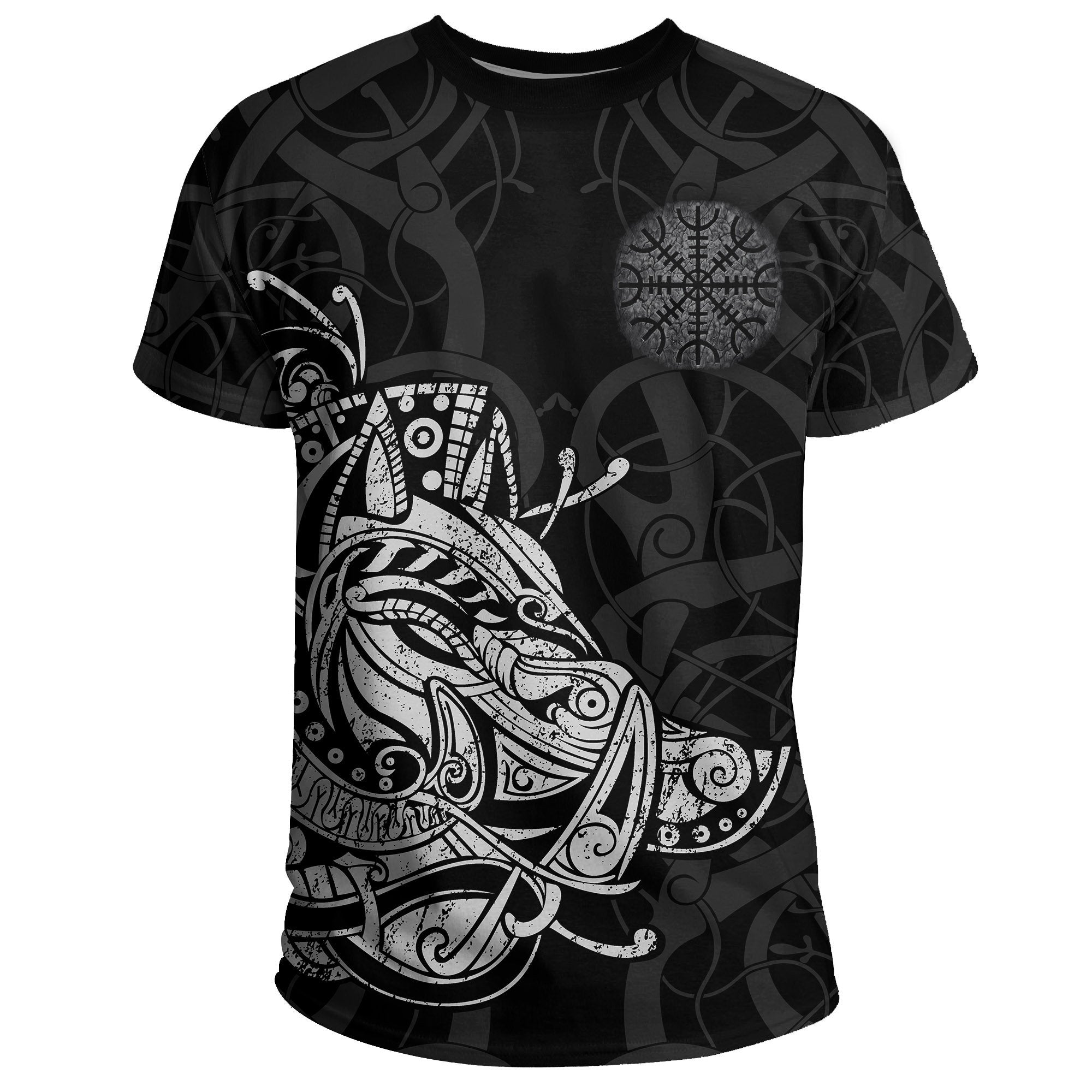 Viking Boar T Shirt RLT12 - Wonder Print Shop