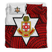 Kolisi Tonga Bedding Set - Mate Ma'a Tonga Red Original LT20 - Wonder Print Shop