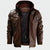 Viking Clothing Viking Black Axes Indian Warrior Zipper Leather Jacket RLT12 - Wonder Print Shop