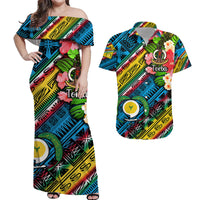 Vanuatu Torba Matching Hawaiian Outfits For Couples Independence Be Proud LT8 - Wonder Print Shop