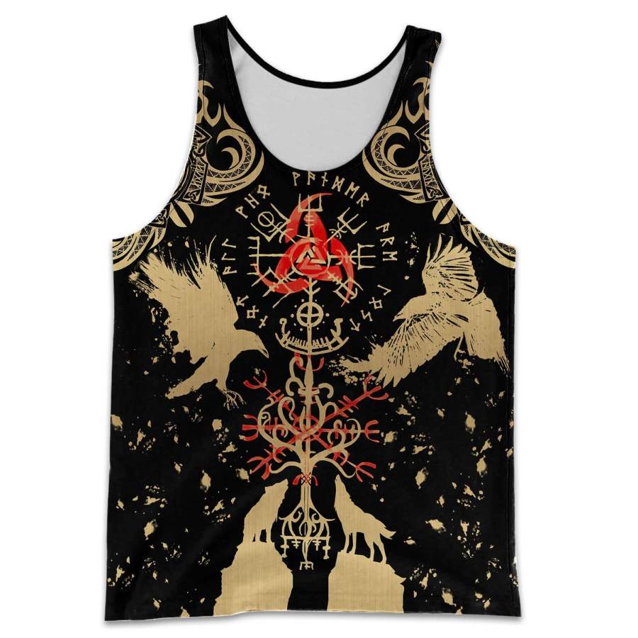 viking-clothing-vikings-tattoo-style-gold-tank-top