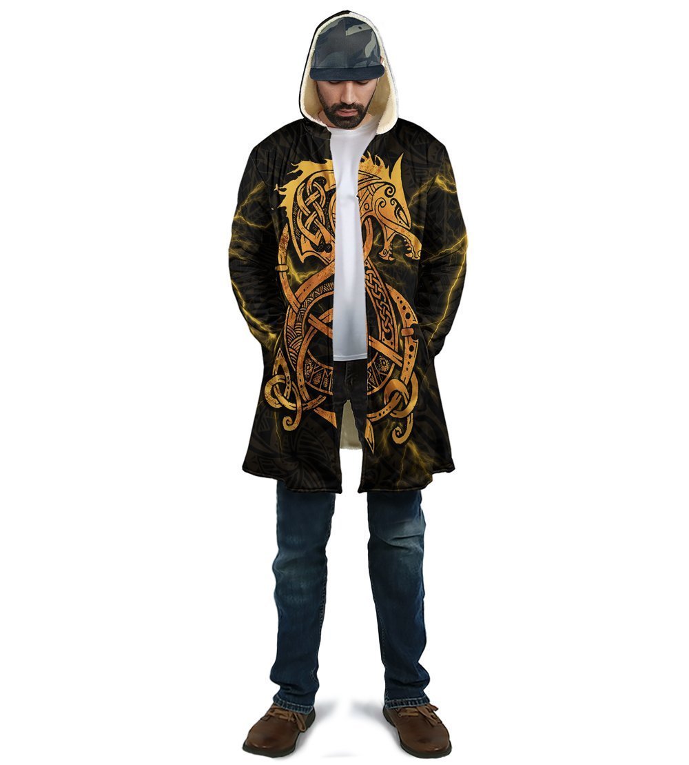 viking-clothing-viking-fenrir-with-fire-serpents-coat-cloak
